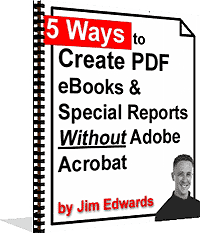 5 ways to create PDF ebooks